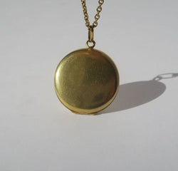 Important pendentif porte photo Muguet Art Nouveau - Castafiore