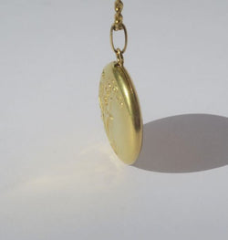 Important pendentif porte photo Muguet Art Nouveau - Castafiore