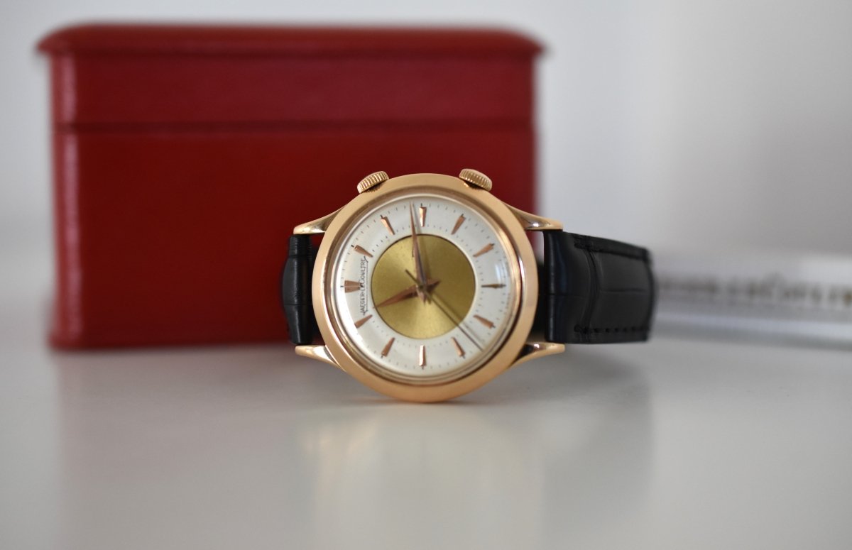 Jaeger - LeCoultre Mémovox Réveil, Calibre P489/1, Or rose 18 carats, 1955 - Castafiore