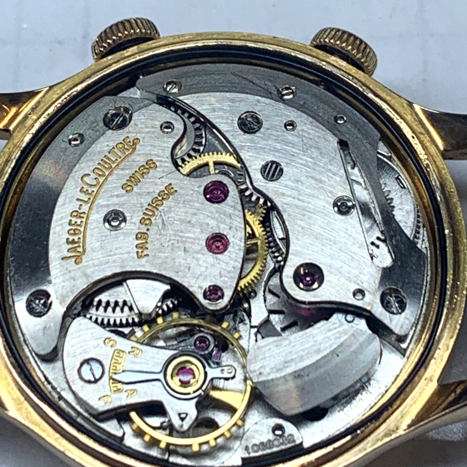 Montre JAEGER-LECOULTRE Mémovox Révéil en or rose