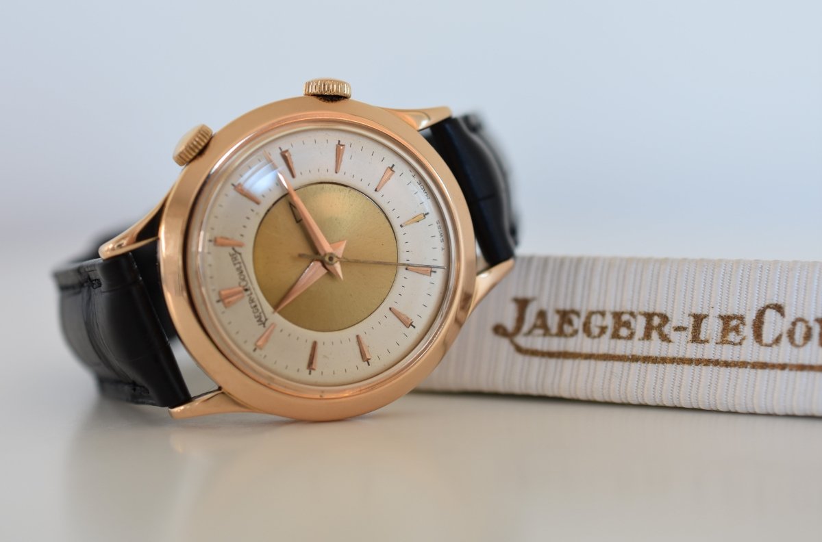 Jaeger - LeCoultre Mémovox Réveil, Calibre P489/1, Or rose 18 carats, 1955 - Castafiore