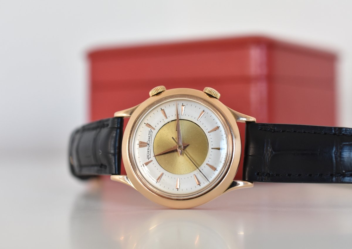 Jaeger - LeCoultre Mémovox Réveil, Calibre P489/1, Or rose 18 carats, 1955 - Castafiore