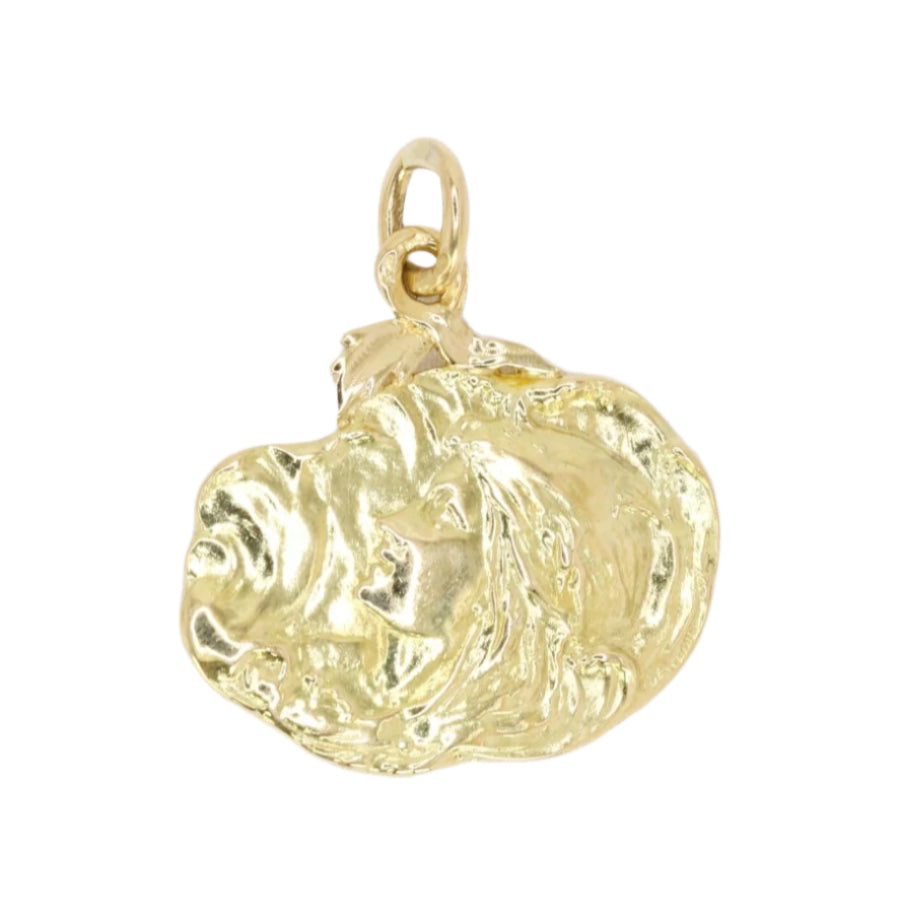 JOE DESCOMPS Médaille femme Art Nouveau or jaune - Castafiore