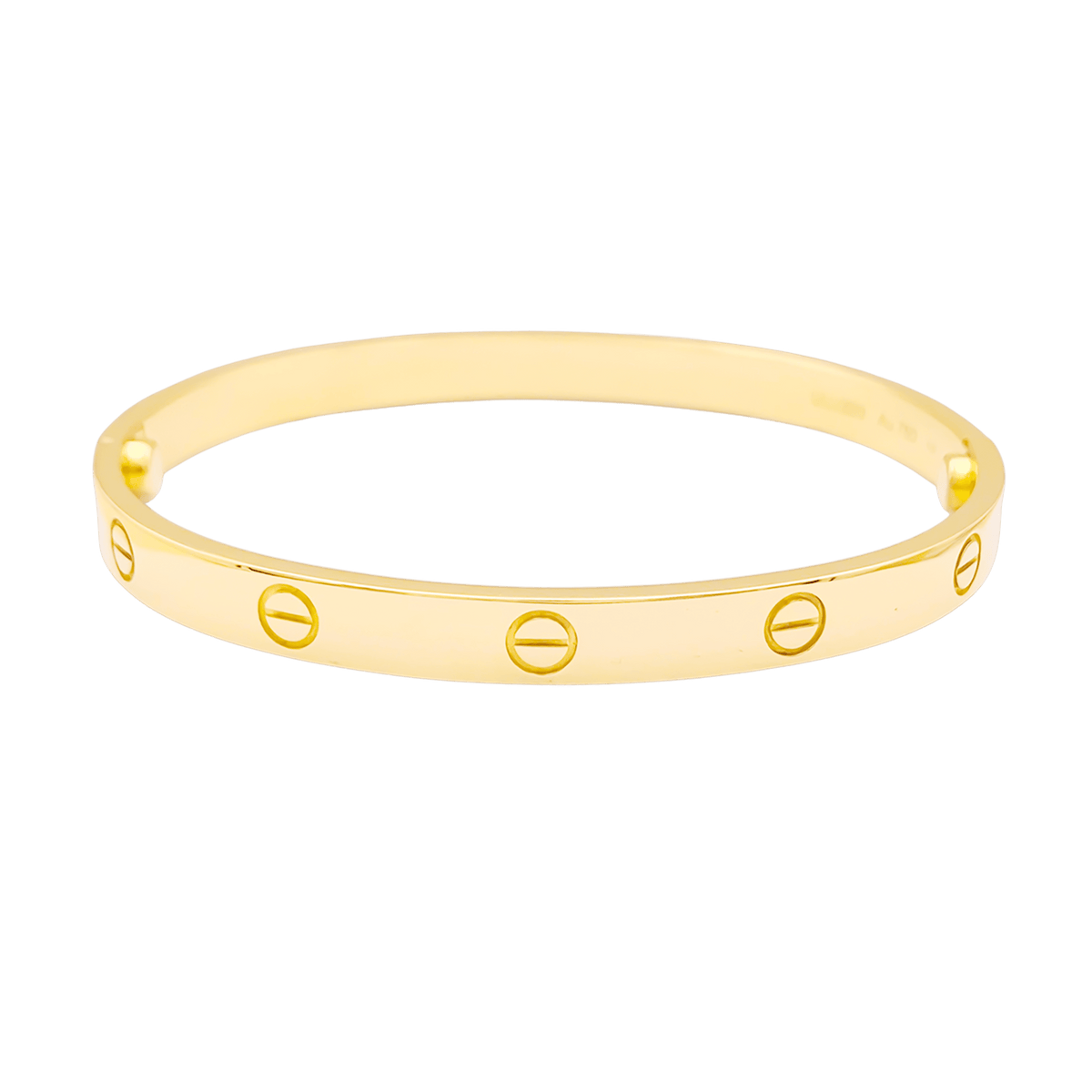 Bracelet Cartier, "Love" classique, or jaune.