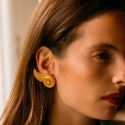 LALAOUNIS paire de clips d'oreilles en or 18k - Castafiore