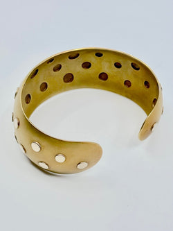 Large bracelet en or amati - Castafiore