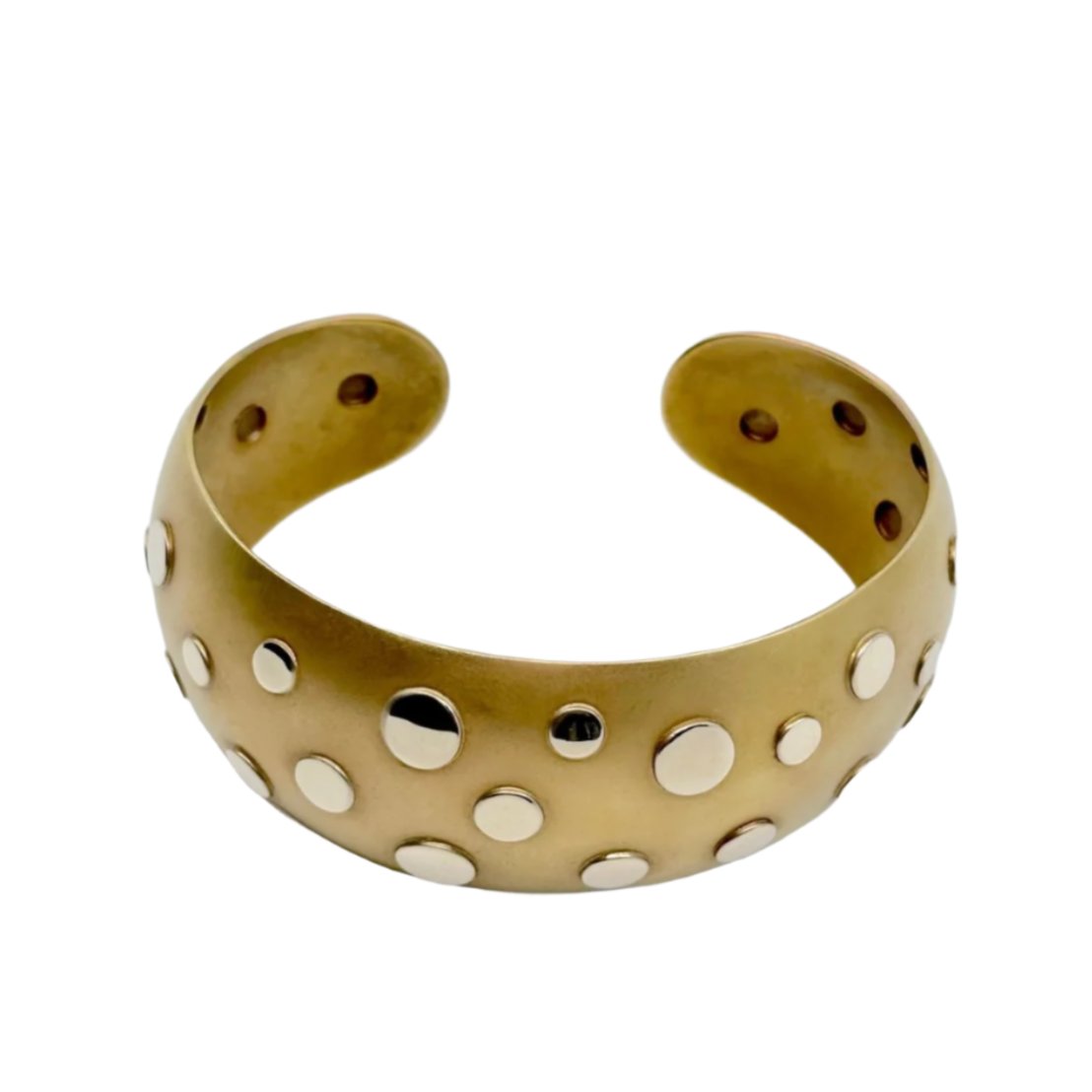 Large bracelet en or amati - Castafiore