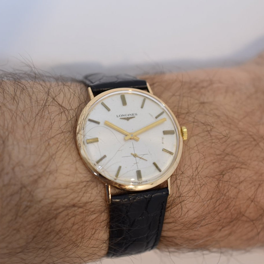 Longines "Classic Man", Calibre mécanique 420, or jaune 18 carats 750/000, Circa 1968 - Castafiore