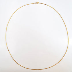 Longue chaîne maille cube or jaune - Castafiore