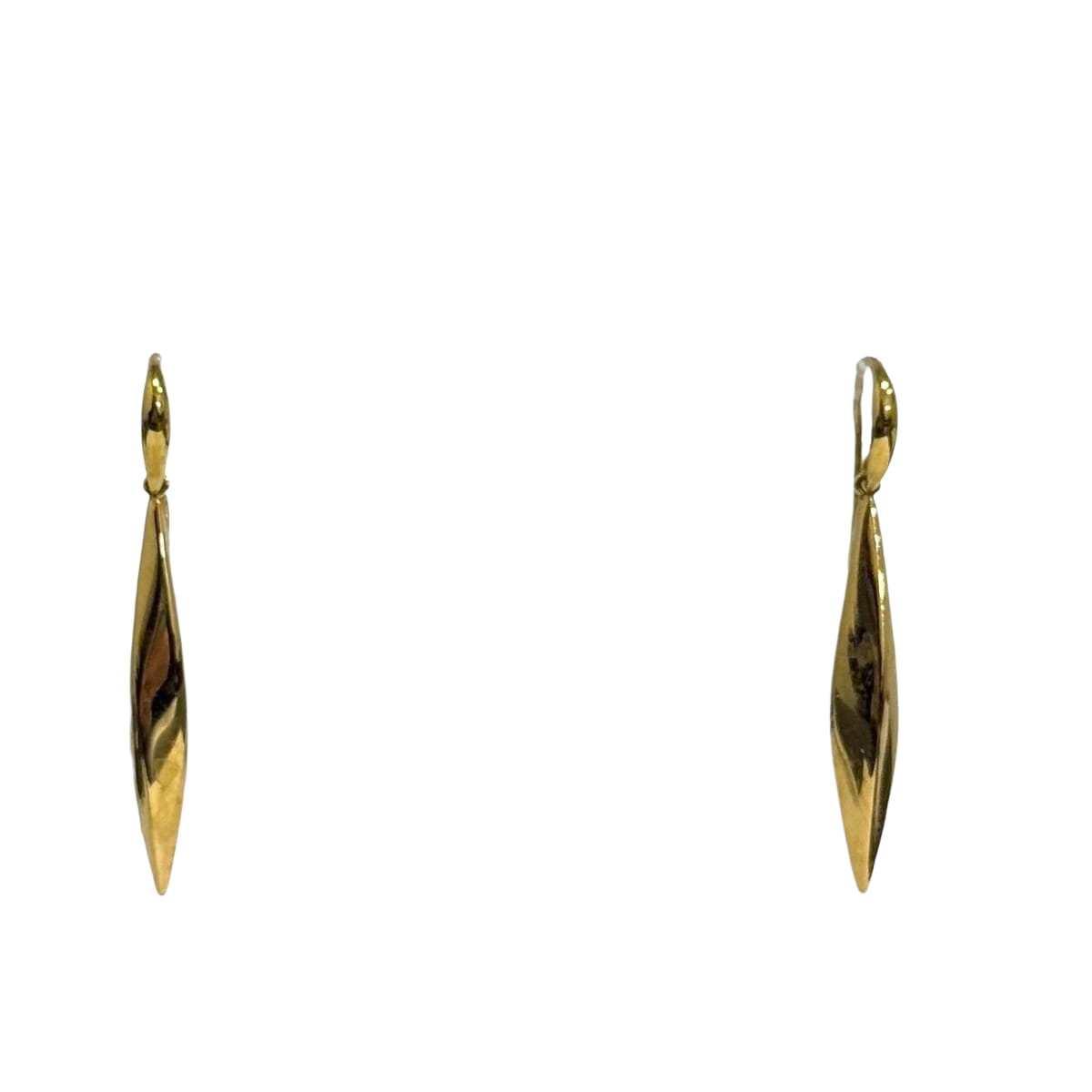 Longues boucles d'oreilles losangiques - Castafiore