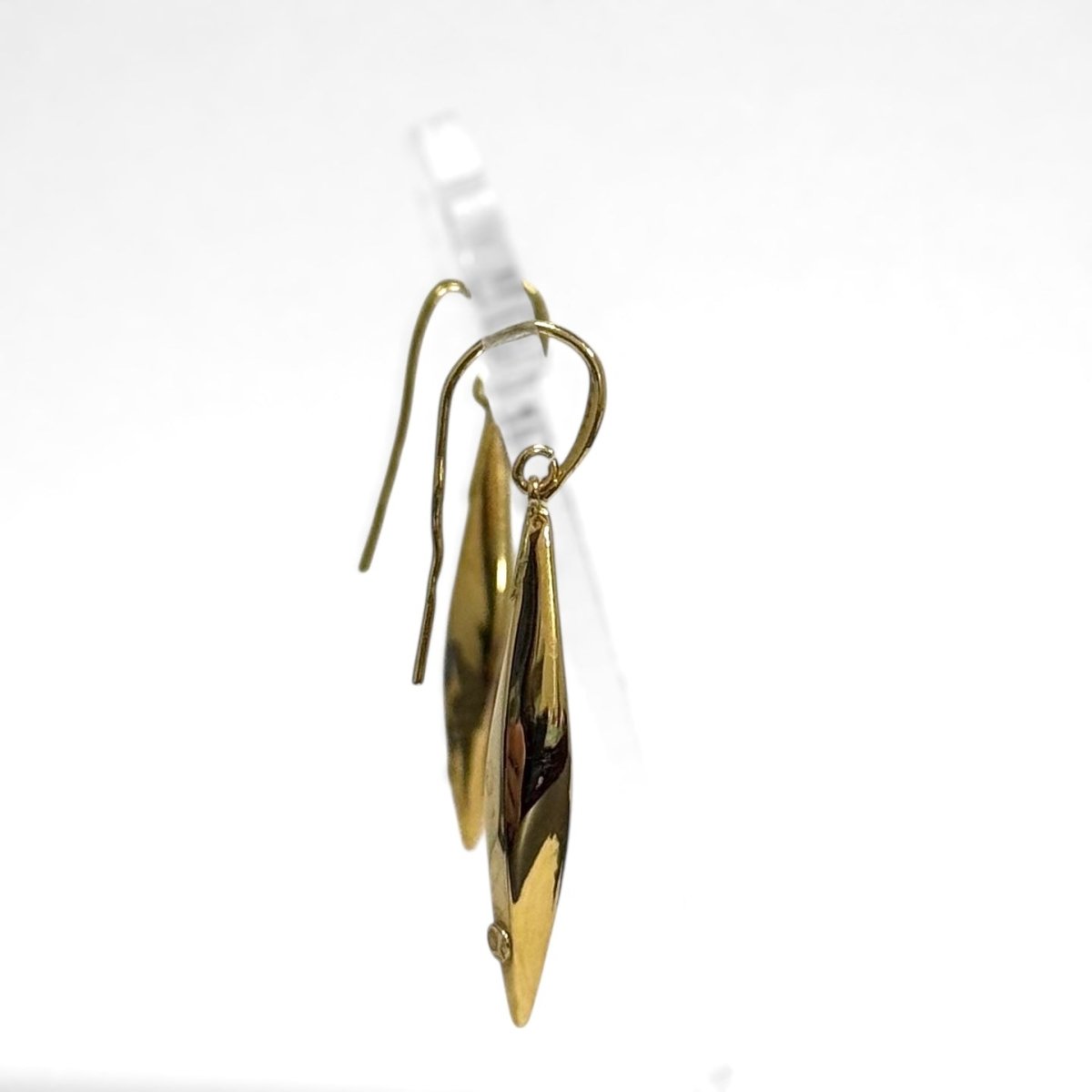 Longues boucles d'oreilles losangiques - Castafiore