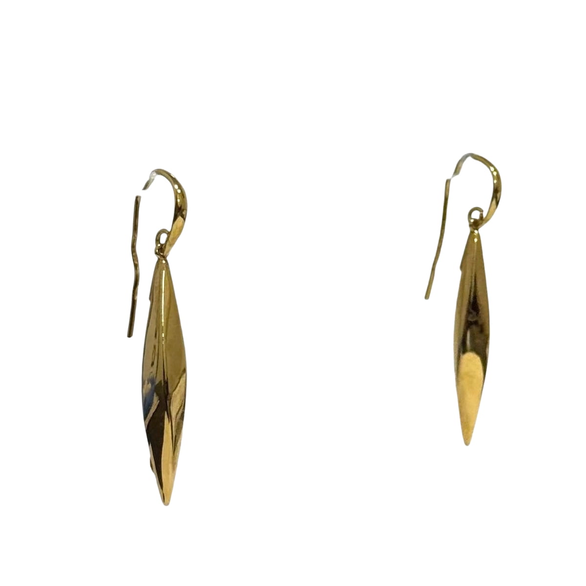 Longues boucles d'oreilles losangiques - Castafiore