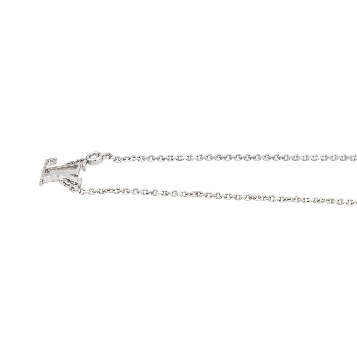 Louis Vuitton Collier Idylle Blossom Or blanc Diamant - Castafiore