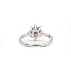 Marguerite - Or blanc, rubis et diamants - Castafiore