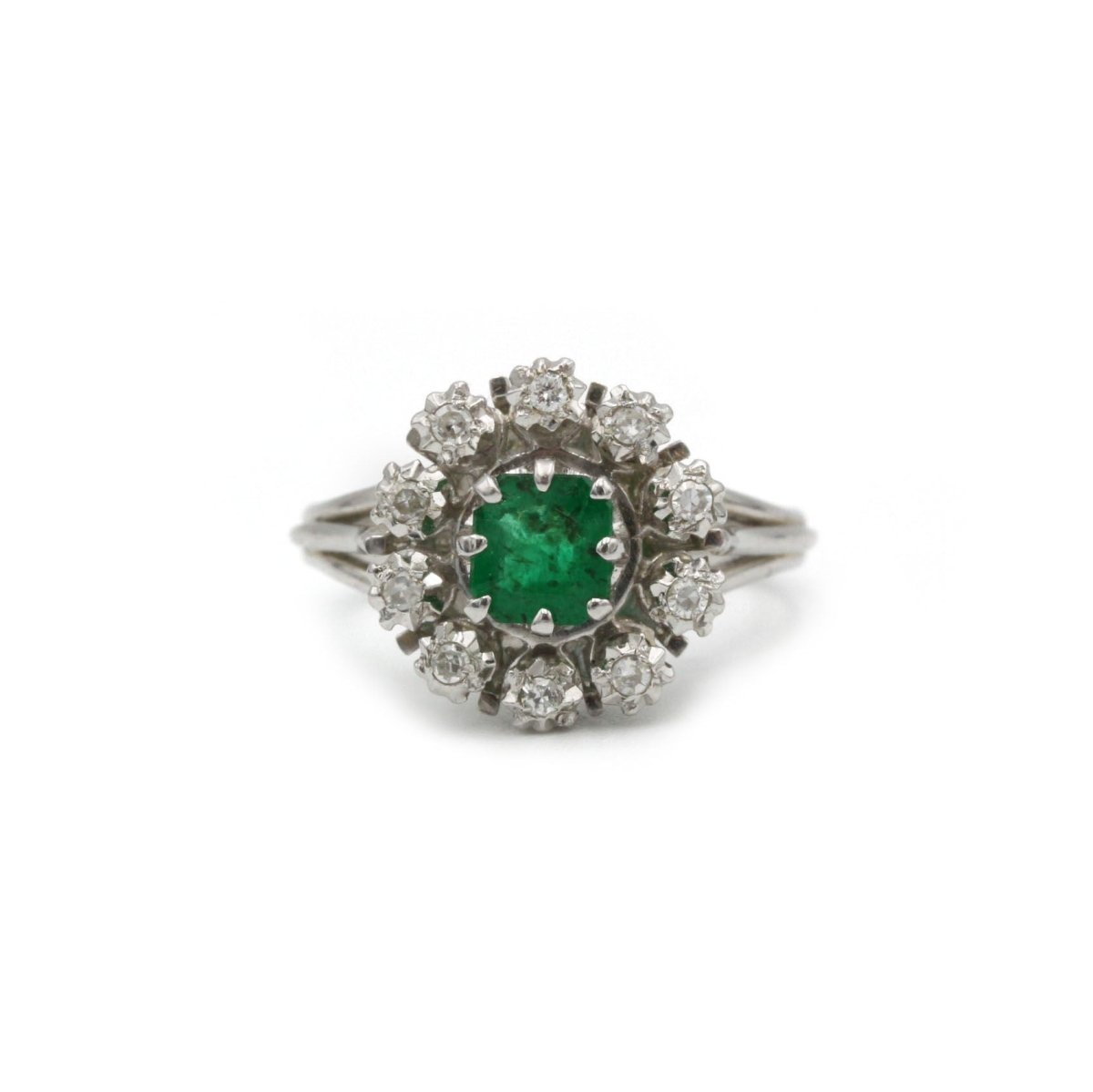 Marguerite - Or, diamants et émeraude - Castafiore