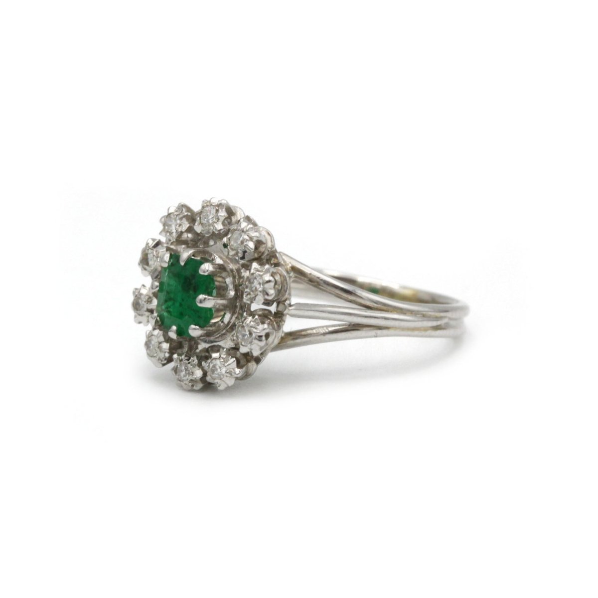 Marguerite - Or, diamants et émeraude - Castafiore