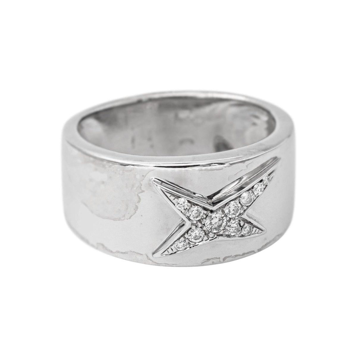 Mauboussin Bague Bandeau Etoile Divine Or blanc Diamant - Castafiore