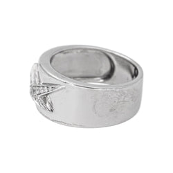 Mauboussin Bague Bandeau Etoile Divine Or blanc Diamant - Castafiore