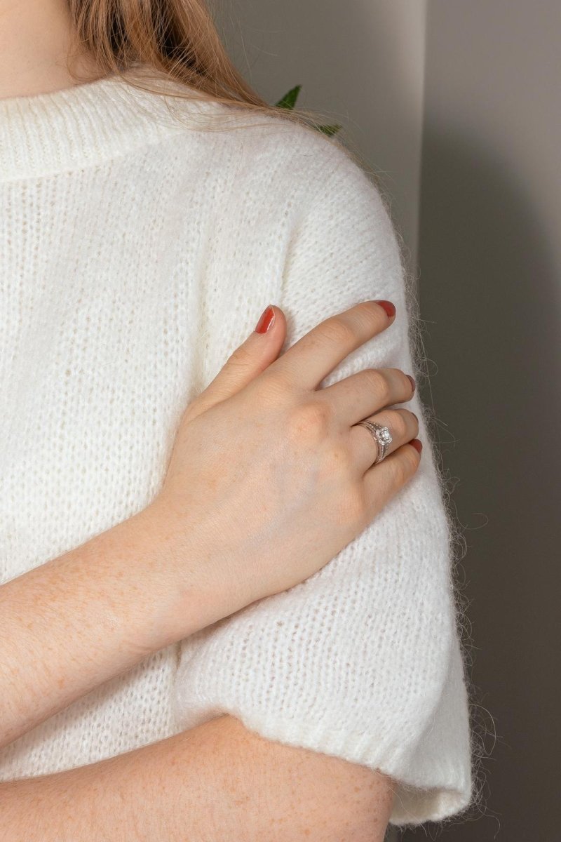 Mauboussin Bague Chance of Love Or blanc Diamant - Castafiore