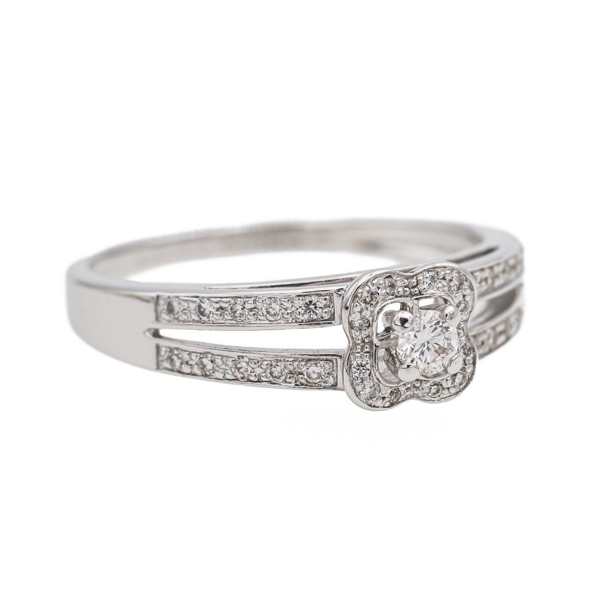 Mauboussin Bague Chance of love Or blanc Diamant - Castafiore