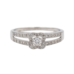 Mauboussin Bague Chance of love Or blanc Diamant - Castafiore