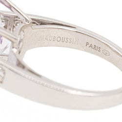 Mauboussin Bague Gueule d'Amour Or Blanc Améthyste - Castafiore