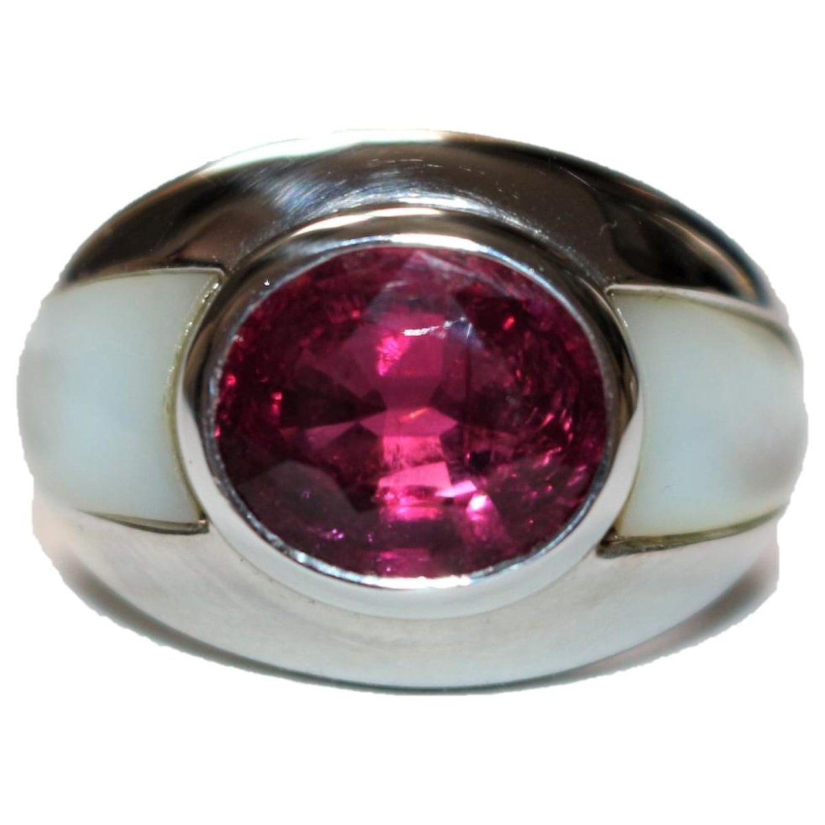 MAUBOUSSIN bague NADIA rubellite - Castafiore