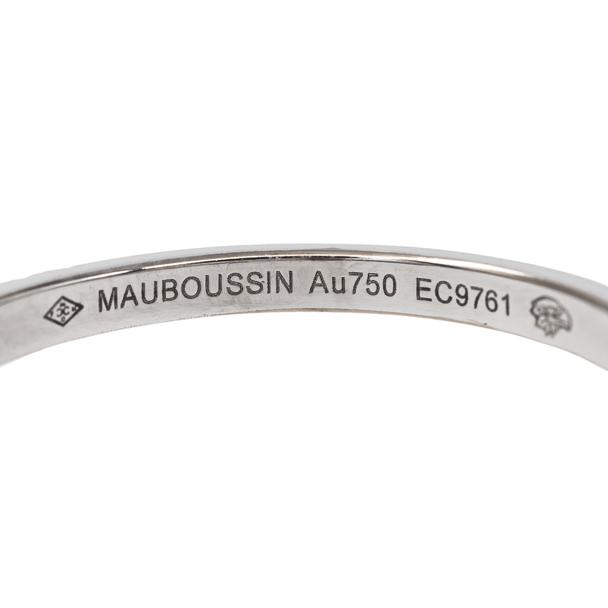 Mauboussin Bague Trèfle de Toi Or blanc Nacre - Castafiore