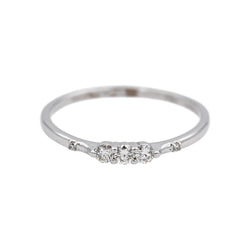 Mauboussin Bague Trois grains d'amour Or blanc Diamant - Castafiore