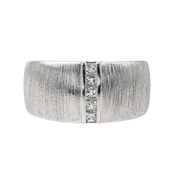 Mauboussin Bague Un petit pont d'amour Or blanc Diamant - Castafiore