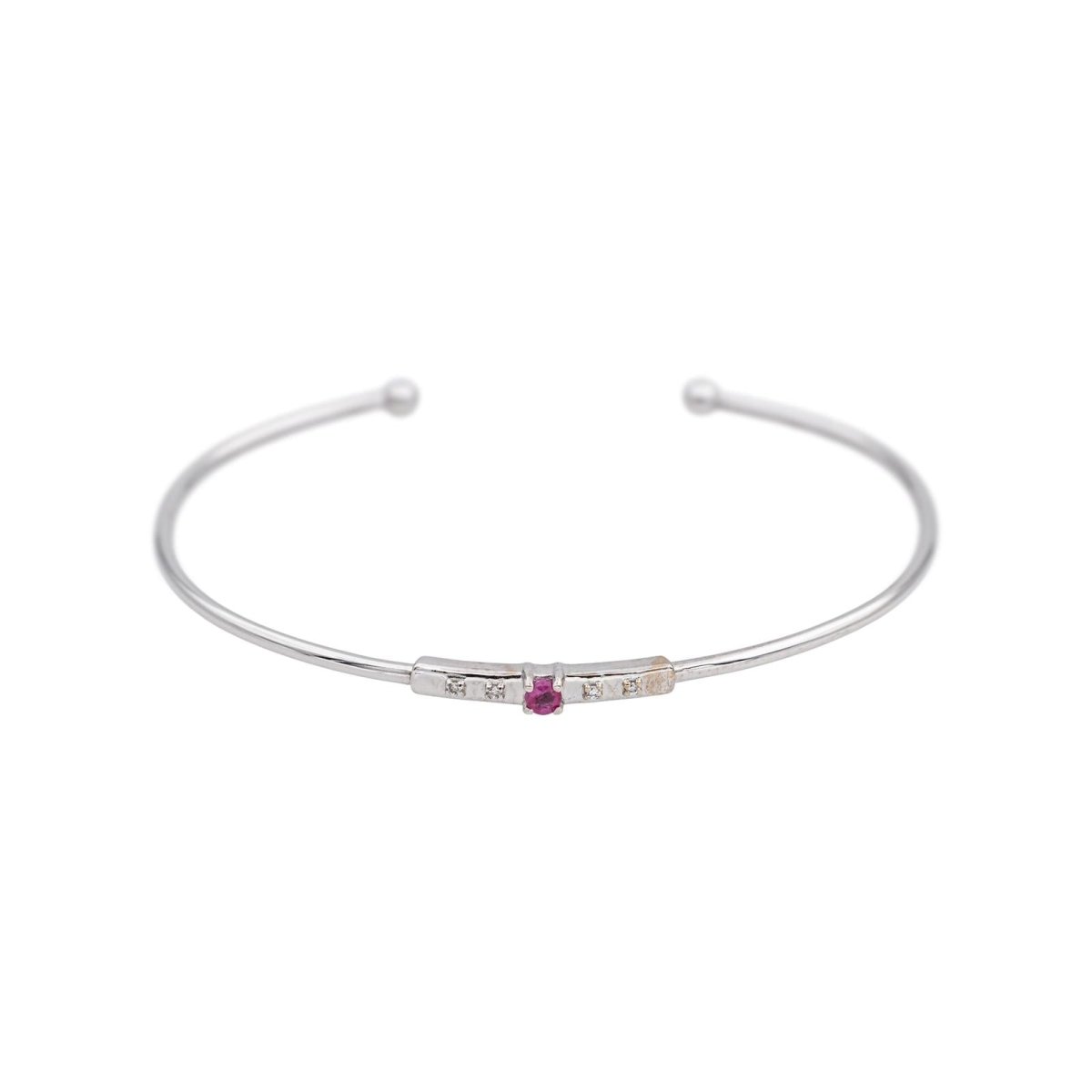 Mauboussin Bracelet Capsule d'émotions Or blanc Rubis - Castafiore