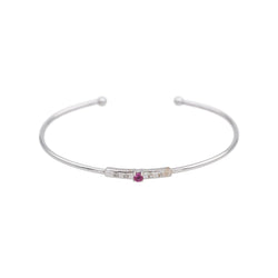 Mauboussin Bracelet Capsule d'émotions Or blanc Rubis - Castafiore
