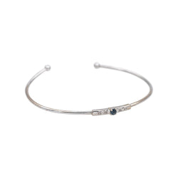 Mauboussin Bracelet Capsule d'émotions Or blanc Saphir - Castafiore