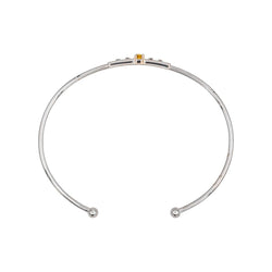 Mauboussin Bracelet Capsule d'émotions Or blanc Saphir jaune - Castafiore