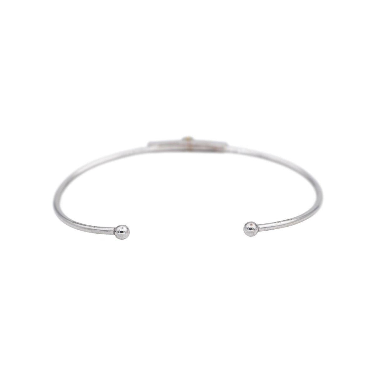 Mauboussin Bracelet Capsule d'émotions Or blanc Saphir jaune - Castafiore