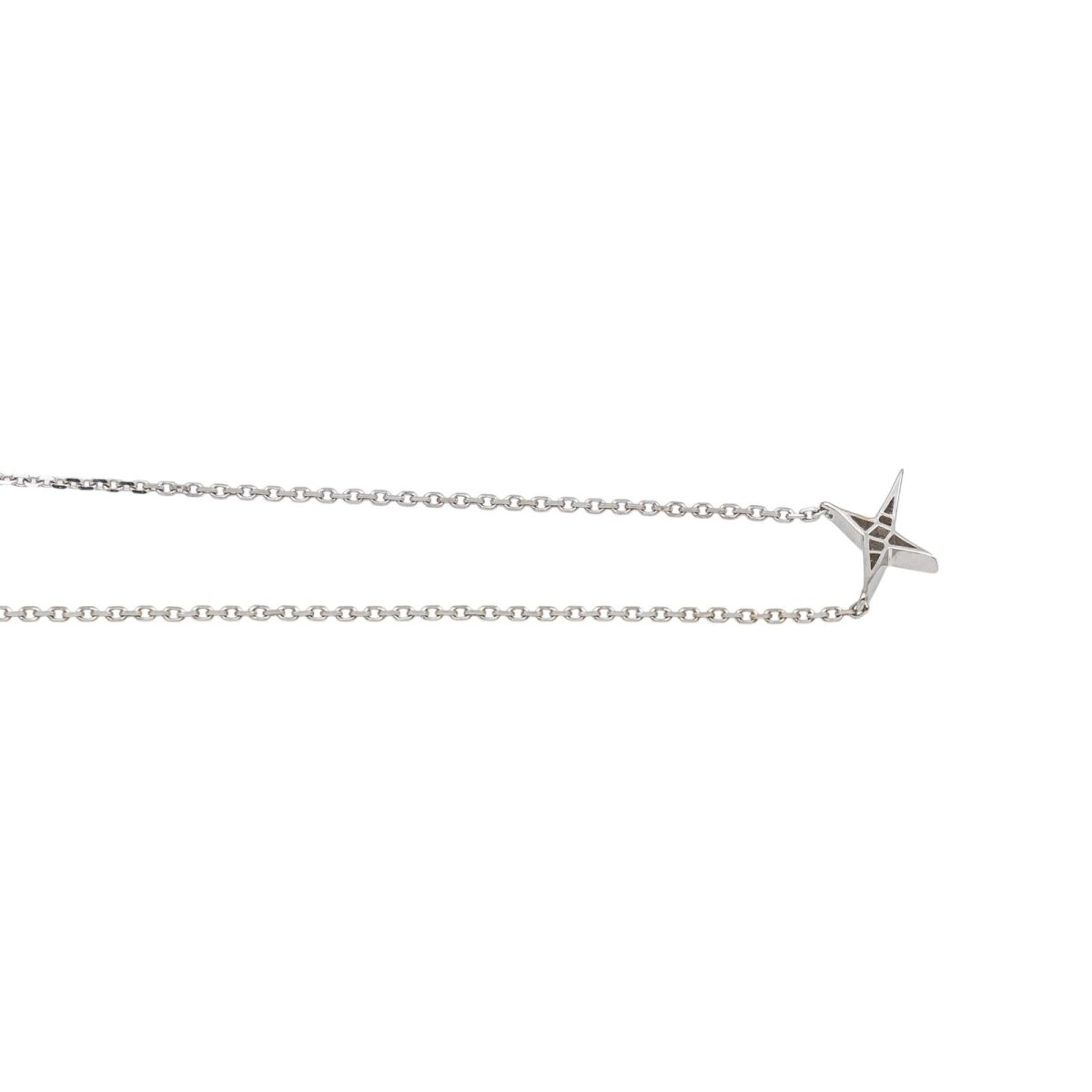 Mauboussin Collier French Valentine Or blanc Diamant - Castafiore