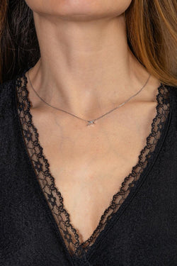 Mauboussin Collier French Valentine Or blanc Diamant - Castafiore