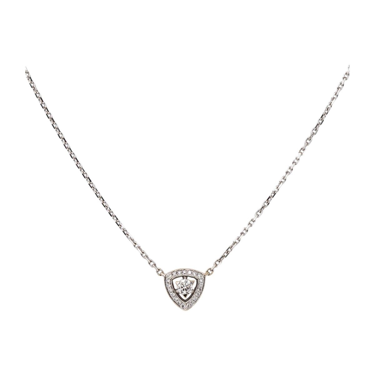 Mauboussin Collier Or blanc Diamant - Castafiore