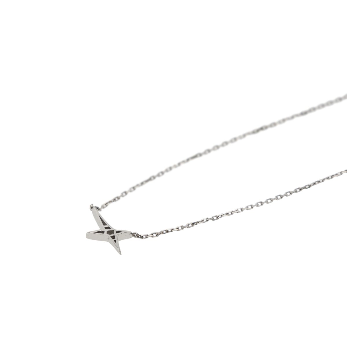 Mauboussin Collier Pendentif French Valentine Or blanc Diamant - Castafiore