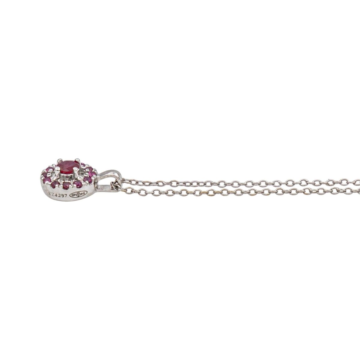 Mauboussin Collier Vie, Volupté & Passion Or blanc Rubis - Castafiore