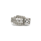 Bague - Or, Platine & Diamants