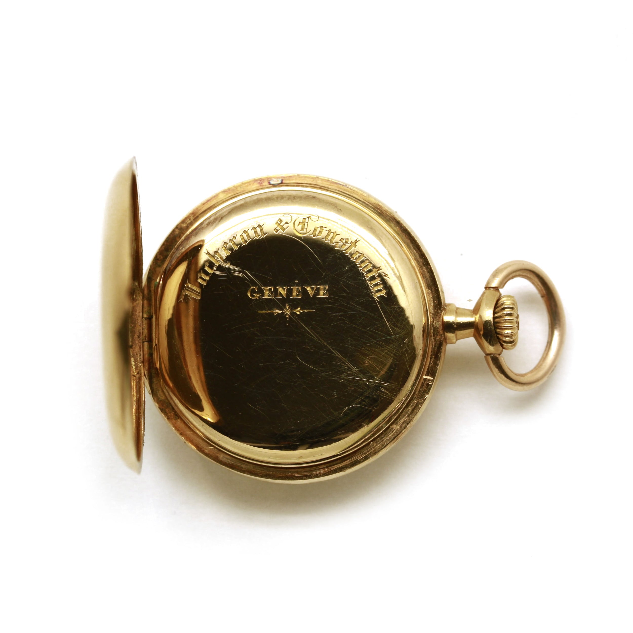 VACHERON CONSTANTIN pocket watch in yellow gold