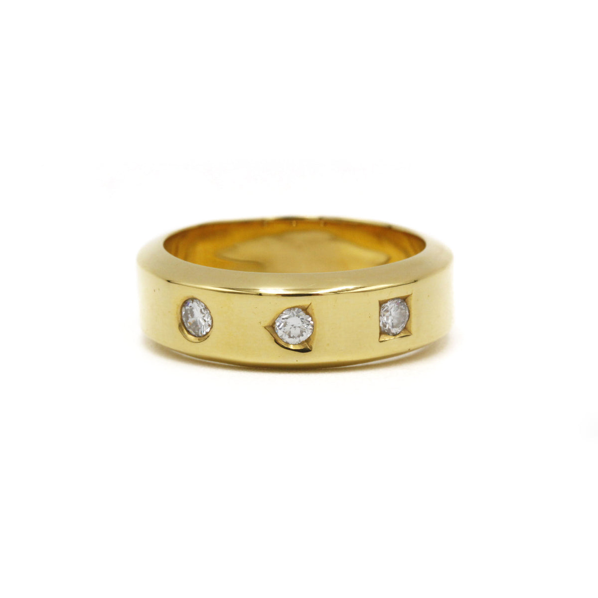 Bague - Or Et Diamants