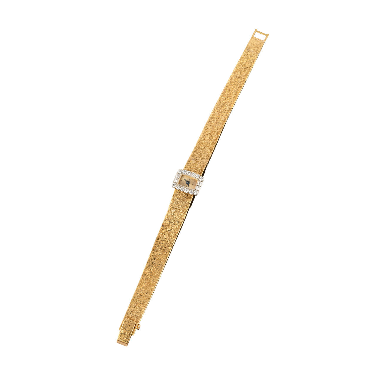 Watch PIAGET in yellow gold and diamonds