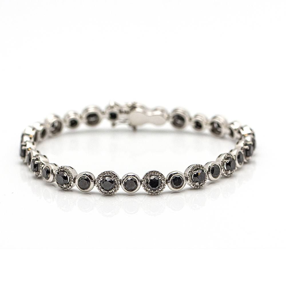 Bracelet NOIRE en or et diamants d'occasion