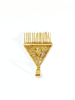 Pendant in yellow gold