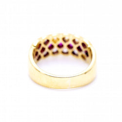 Bague ROMBO avec rubis et diamants d'occasion