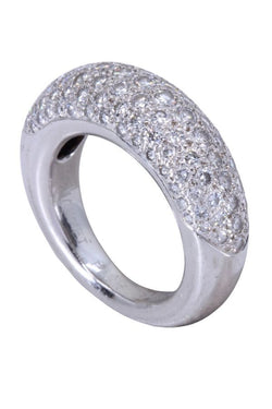 CHAUMET “Anneau” diamond ring in white gold