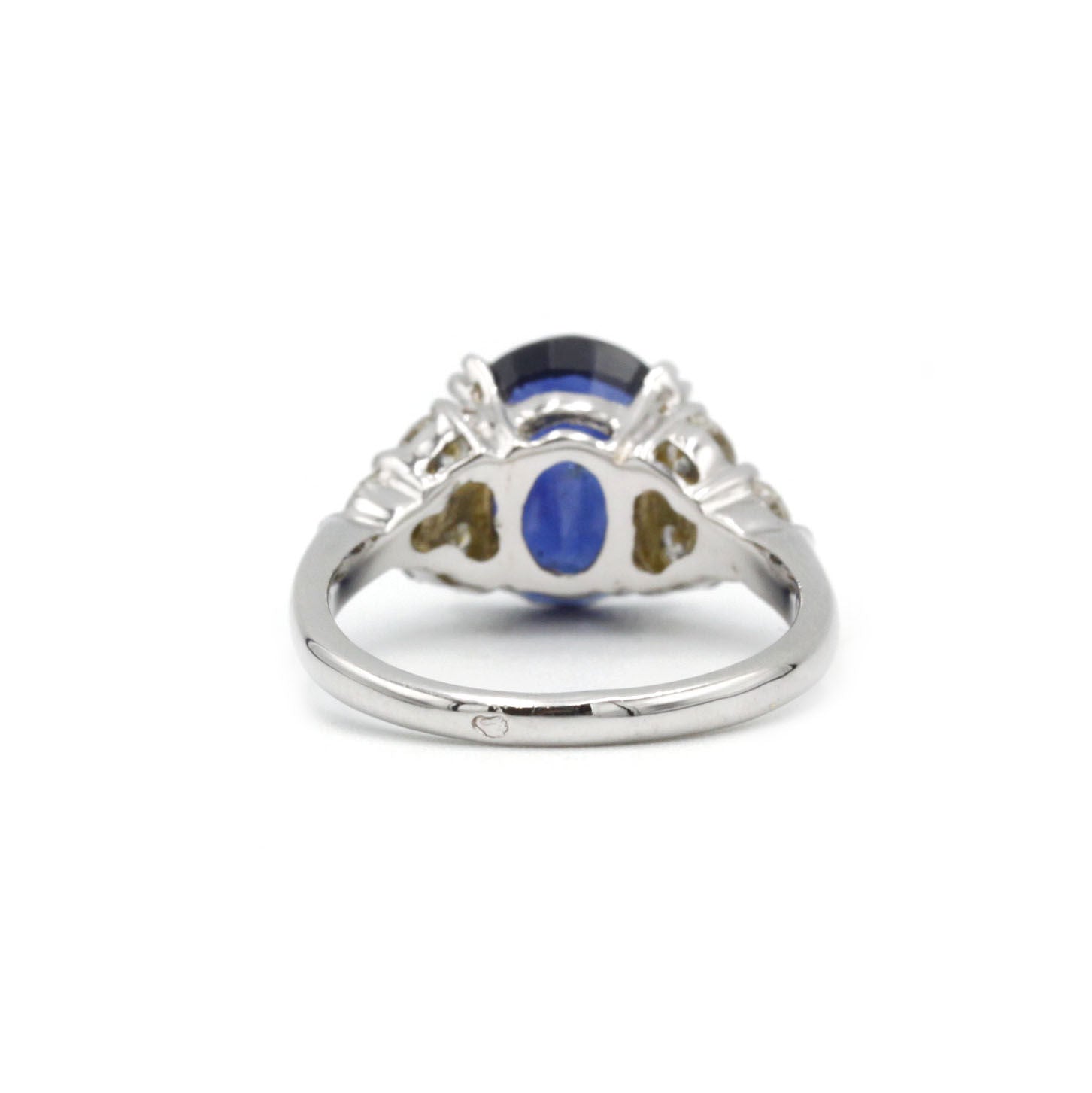 Bague - Or, Diamants & Saphir