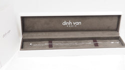 Collier Dinh Van Le Cube diamant en or blanc et diamant